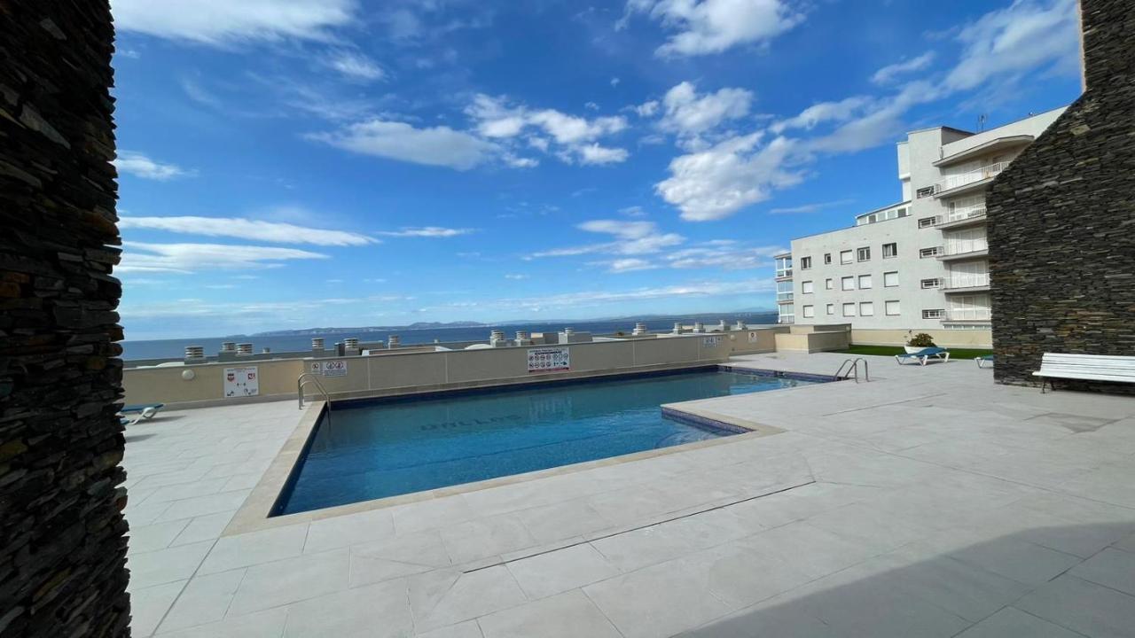 Appartement Luminoso Frente Al Mar Con Piscina Roses